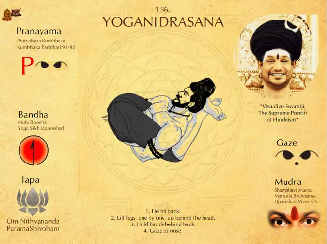 Yoganidrasana