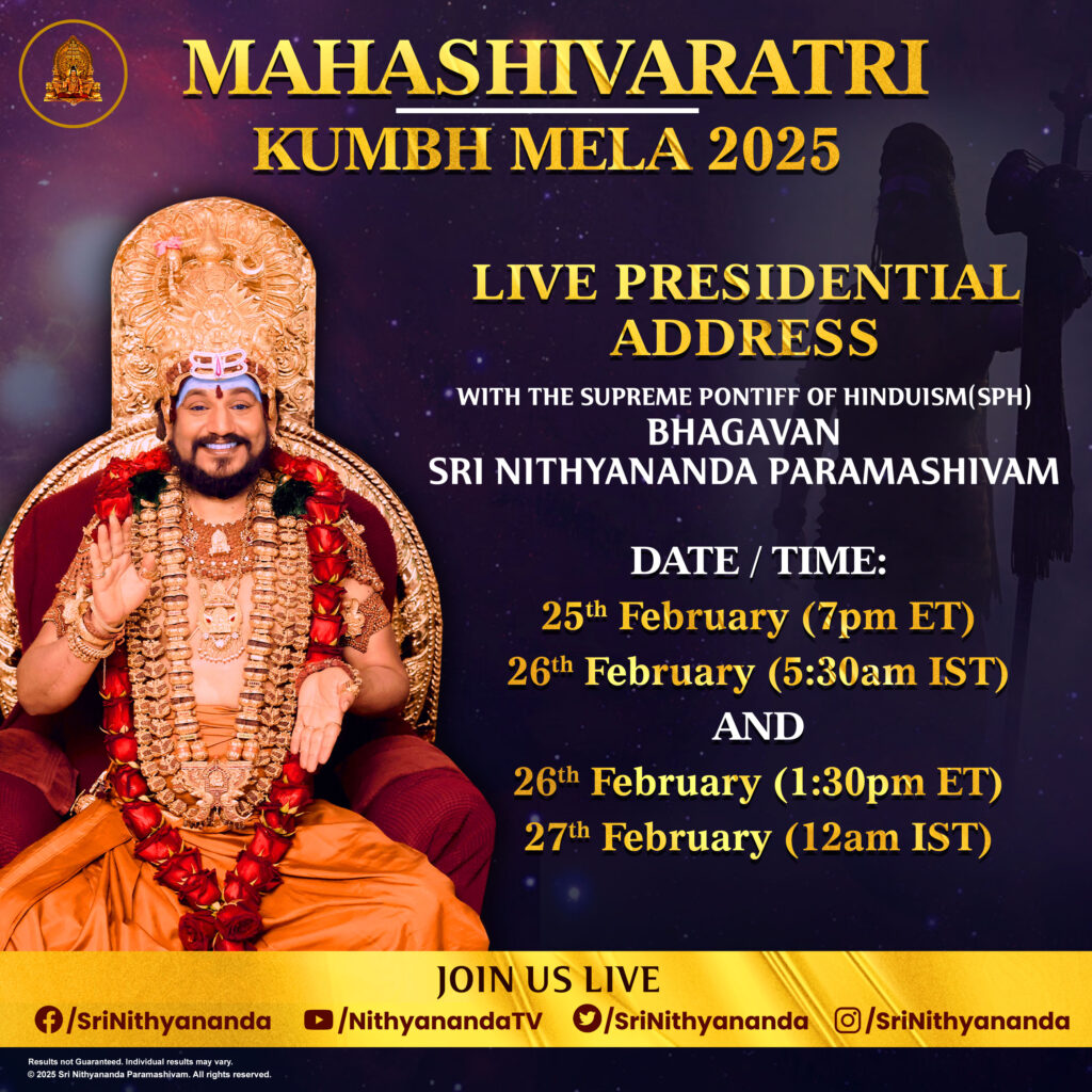 Shivaratri Satsang with SPH Nithyananda