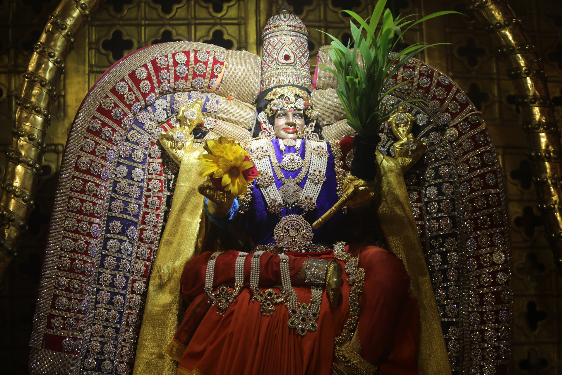 Sri Vidya Alankara Seva — Sripura (27 Jul)