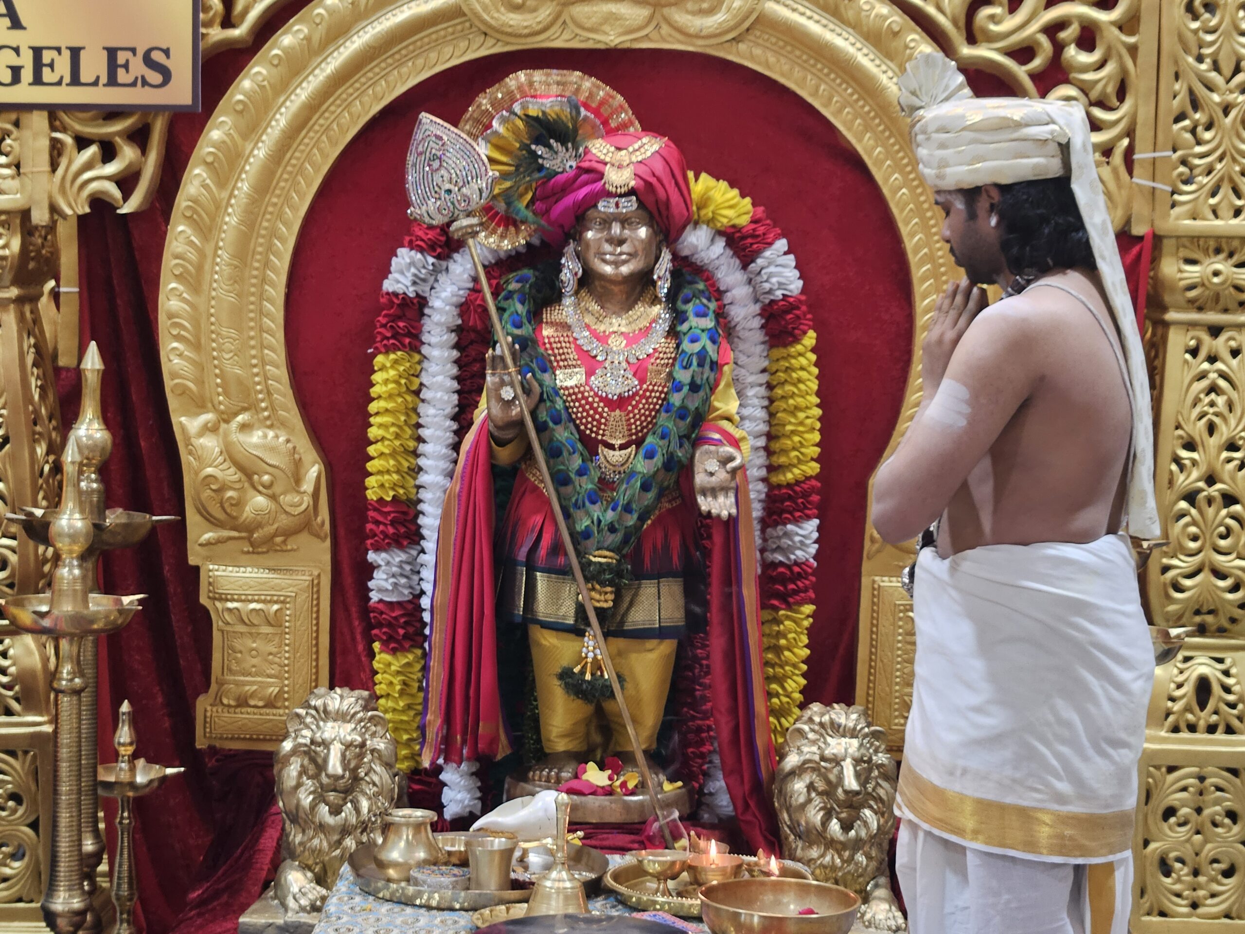 Dhandayudhapani Alankara Seva — Saila Siddha (24 Jul)